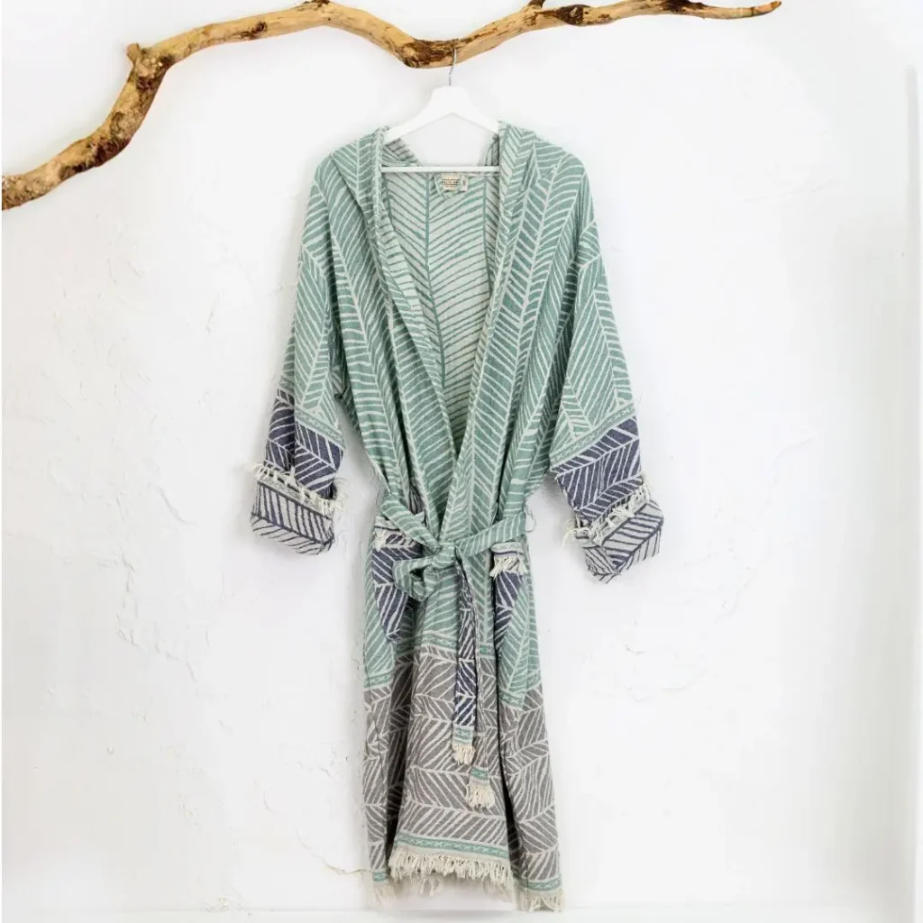 medvilninis chalatas