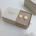 Joidart dideli auskarai Cala aukso spalvos - Image 4