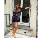 Klasikinė ir elegantiška medvilnės bei šilko pižama