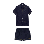 Klasikinė ir elegantiška medvilnės bei šilko pižama