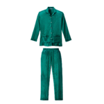 Moteriška pižama iš šilko ir medvilnės | Prancūziškas prisilietimas - Image 3