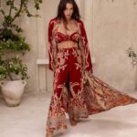 Brahmaki kaftanas River of roses 1 - Image 6