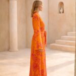 Brahmaki kaftanas Boungainvillea - Image 4